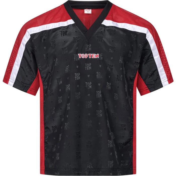 TOP TEN T-Shirt, V-Neck for kickboxing "Mesh" - Image 3